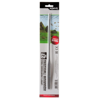 Aquael Aquarium Tweezers Straight Пінцет прямий для догляду за акваріумними рослинами