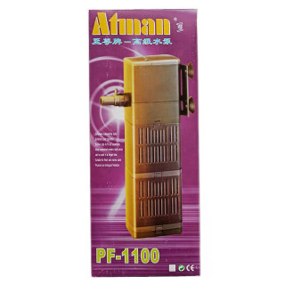 Atman PF Внутренний фильтр с регулировкой продуктивности для очищения и аэрации аквариума (PF-1100)