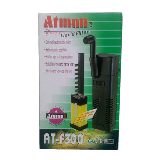 Atman AT-F Внутренний фильтр с регулировкой продуктивности для очищения и аэрации аквариума (AT-F300)