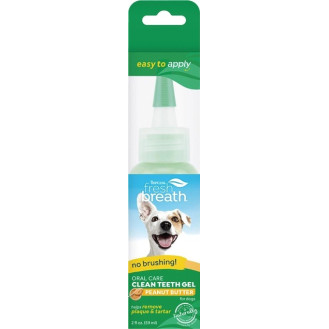 TropiClean Oral Care Clean Teeth Gel For Dogs Peanut Butter Гель для самоочищения зубов собак 