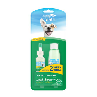 TropiClean Dental Trial Kit For Dogs 2 Week Стоматологический набор для самоочищения зубов собак