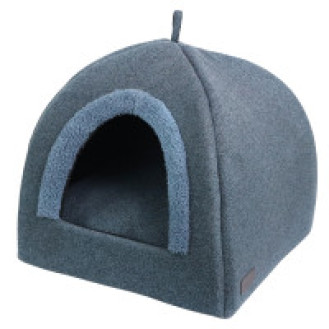 Nobby Linou House Антивандальный лежак-домик с двухсторонней подушкой для собак и котов (Blue XS)
