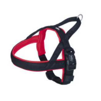 Nobby Mesh Preno Norwegian Harness Правильная норвежская шлейка с ручкой для собак с чувствительной кожей (Red S-M)