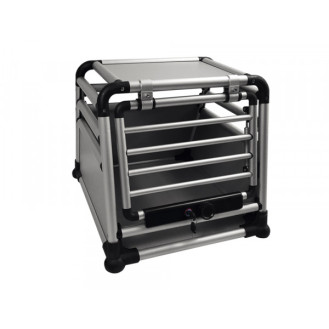 Nobby Round Corner Алюмінієвий автобокс-клітина з замком безпеки у багажник для собак