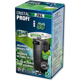 JBL CristalProfi Greenline Internal Внутренний бесшумный фильтр для аквариума с регулировкой продуктивности (i80)