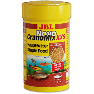 JBL Novo Grano Mix XXS Основний корм у формі гранул для дуже маленьких акваріумних риб розміром 1-3 см