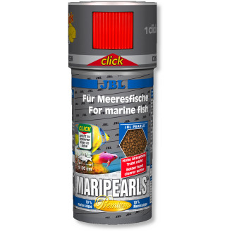 JBL Premium MariPearls Click Основний корм у формі гранул для морських риб розміром 5-20 см