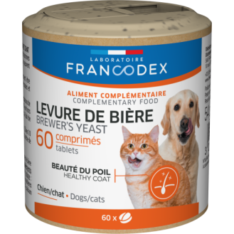 Francodex Brewer's Yeast Dogs & Cats Пивные дрожжи с витамином В и цинком для собак и котов