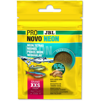 JBL ProNovo Neon Grano XXS Основной корм в форме гранул для неонов и других мелких харациновых размером 3-5 см