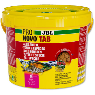 JBL ProNovo Tab M Основной корм в форме таблеток для всех аквариумных рыб размером 1-20 см