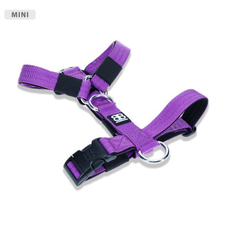 BullyBillows Mini TRI-Harness No Pull Тренувальна анатомічна шлея для цуценят та маленьких собак що тягнуть повідець