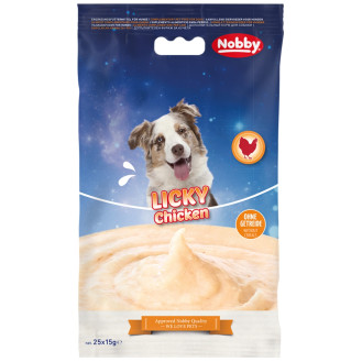 Nobby StarSnack Licky Chicken Treat Cream Беззерновые лакомства для собак Крем из Курицы (375 г)
