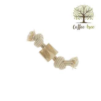 Imac Coffee Tree Knot Игрушка для собак Канат с Жевательными Брусками из Кофейного дерева (M)