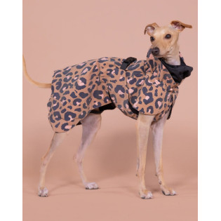 PAIKKA Visibility Raincoat Lite Leo Дождевик для собак с легкой сетчастой подкладкой и неоновым светоотражением