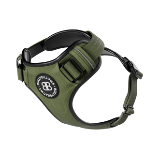 BullyBillows Premium Comfort Harness Анатомическая шлея с защитной подкладкой для собак с чувствительной кожей (Khaki L (C))
