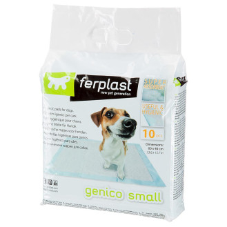 Ferplast Genico Супервпитывающие пеленки для собак с антискользящими фиксаторами (S 60 х 40 см)