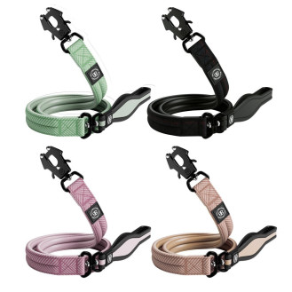 BullyBillows Tweed Combat Lead Твидовый поводок с рывковым замком для собак с чувствительной кожей
