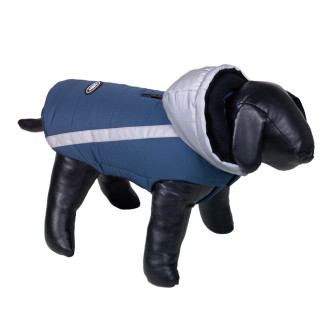 Nobby Dog Vest Hood Reflect Водонепроницаемое пальто для собак со съемным светоотражающим капюшоном (Blue XS29)
