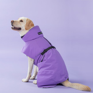 PAIKKA Visibility Winter Jacket Lilac Зимова куртка з FIR-підкладкою та повним світловідбиванням для собак