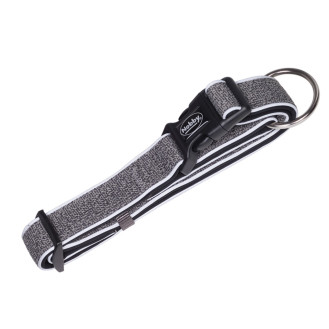 Nobby Cayo Collar Светоотражающий ошейник для собак с мехозащитной подкладкой (Grey S-M)