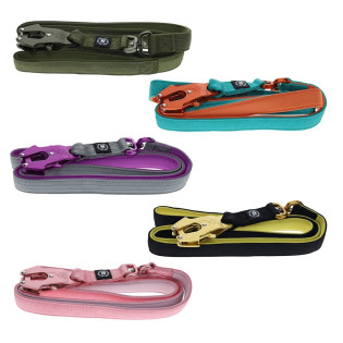 BullyBillows Lighter Combat Lead Полегшений антисплутуючийся повідець із ривковим замком та м'якою ручкою