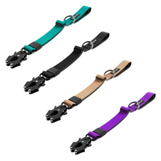 BullyBillows Adjustable Combat Traffic Lead Регулируемый короткий поводок-ручка с рывковым замком для собак