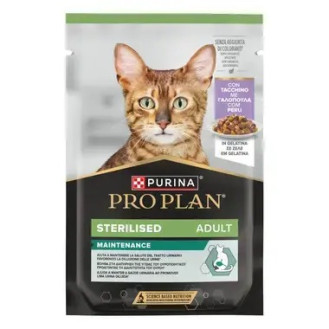 Purina Pro Plan Sterilised Adult Maintenance Turkey Вологий корм для стерилізованих кішок Шматочки індички у желе