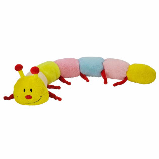Nobby Plush Caterpillar М'яка іграшка для великих собак Плюшева Гусениця з пищалками Nobby Plush Caterpillar М'яка іграшка для великих собак Плюшева Гусениця з пищалками