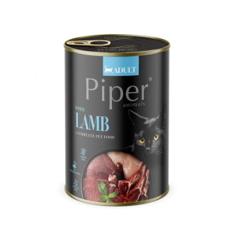 Dolina Noteci Piper Animals Cat Adult Lamb Беззернова консерва для дорослих кішок з Ягням