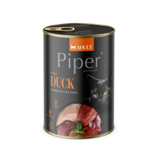 Dolina Noteci Piper Animals Cat Adult Duck Беззерновая консерва для взрослых кошек с Уткой