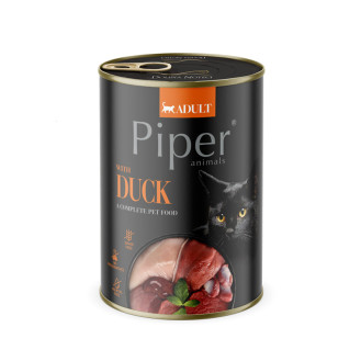 Dolina Noteci Piper Animals Cat Adult Duck Беззернова консерва для дорослих кішок з Качкою