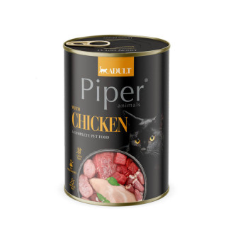Dolina Noteci Piper Animals Cat Adult Chicken Беззернова консерва для дорослих кішок з Куркою