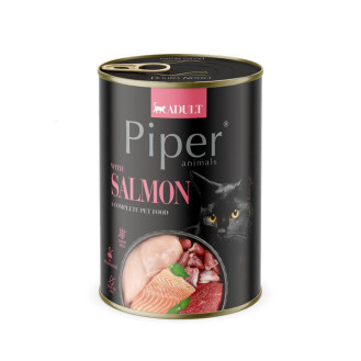 Dolina Noteci Piper Animals Cat Adult Salmon Беззернова консерва для дорослих кішок з Лососем