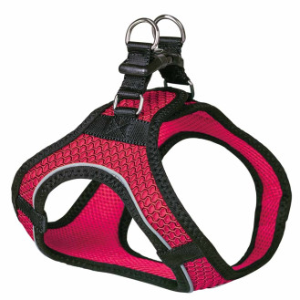 Nobby Mesh Air Step-in Harness Воздухопроницаемая светоотражающая правильная шлейка для маленьких и средних собак (Red S)
