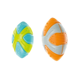 Imac X-Dog Floats Squeaky Football Плаваюча іграшка для великих собак Регбі-М'яч з пищалкою