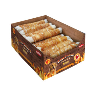 Nobby StarSnack BBQ Wrapped Chicken XXL Жувальні ласощі для великих собак Паличка з Курки та Буйвола