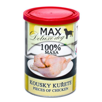 FALCO MAX Deluxe Dog 100% Meat Chicken Pieces Консервоване м'ясо для собак Шматочки Курки