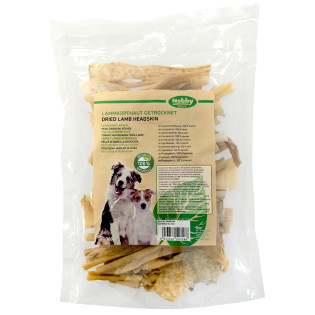 Nobby Natural Dried Lamb Headskin Жевательные лакомства для собак Сушеная Кожа Ягненка