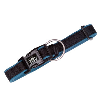 Nobby Mesh Preno Collar Усиленный ошейник с фастексом и спецподкладкой для собак с чувствительной кожей (Blue L-XL)