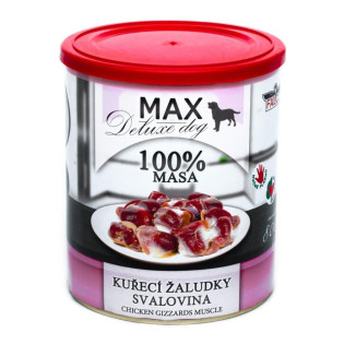 FALCO MAX Deluxe Dog 100% Meat Chicken Gizzards Muscle Консервированное мясо для собак Куриные Желудки