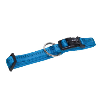 Nobby Soft Grip Collar Нейлоновый ошейник с мягкой подкладкой для собак с чувствительной кожей (LBlue XS)