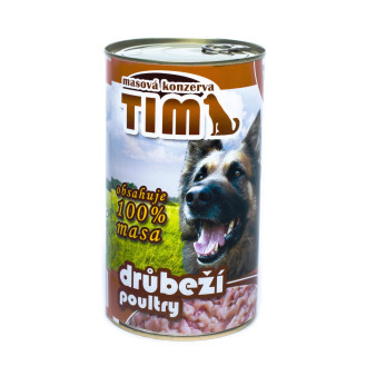 FALCO TIM Dog 100% Meat Poultry Консервоване м'ясо для собак Асорті з Птаха