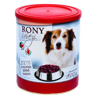 FALCO RONY Dog 100% Meat Beef Консервированное мясо для собак с высокой энергетической ценностью Говядина