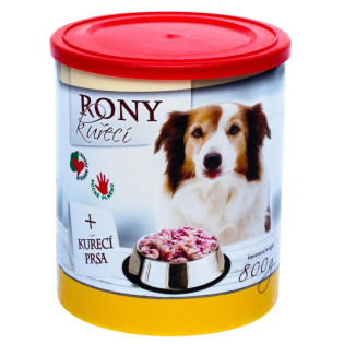 FALCO RONY Dog 100% Meat Chicken Консервированное мясо для собак с высокой энергетической ценностью Курица FALCO RONY Dog 100% Meat Chicken Консервированное мясо для собак с высокой энергетической ценностью Курица