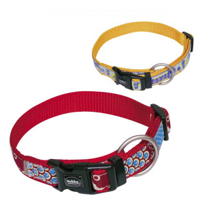 Nobby Style Collar Нейлоновий нашийник з візерунком для собак з класичним фастексом та плавним регулюванням