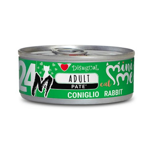 Disugual Mini Me MonoProtein Cat 96% Rabbit Монопротеиновый консервированный беззерновой корм для котов Паштет из Кролика