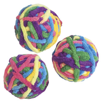 Nobby Catnip Soft Ball Іграшка для котів ToyBox Плетені кульки з котячою м'ятою та брязкальцем