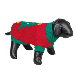 Nobby Christmas Dog Sweater XMAS Tree Зимовий новорічний светр для собак Ялинка