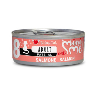 Disugual Mini Me Cat 96% Protein Salmon Безглютеновый консервированный беззерновой корм для котов Паштет из Лосося