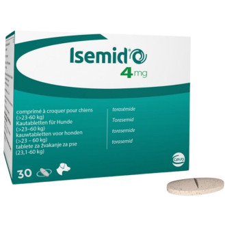 Ceva Isemid 4 mg Мочегонный препарат для собак весом 23-60 кг Исемид